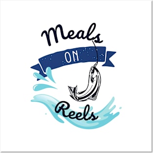 Meals on reels Posters and Art